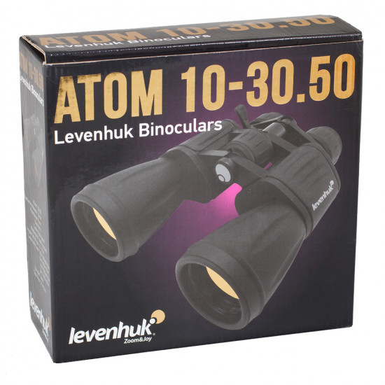 Бинокъл Levenhuk Atom 10–30x50