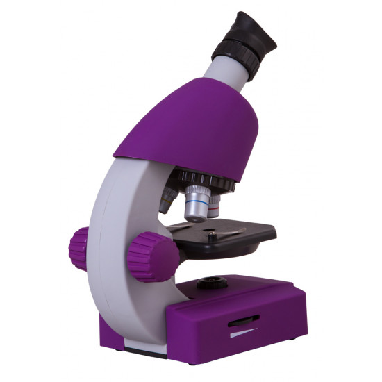 Микроскоп Bresser Junior 40–640x, лилав