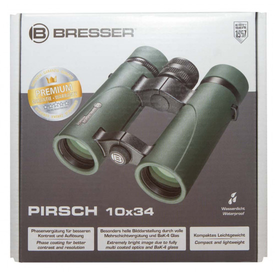 Бинокъл Bresser Pirsch 10 x 34