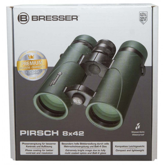Бинокъл Bresser Pirsch 8 x 42 with Phase Coating