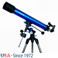 Рефракторен телескоп Meade Polaris 90 mm EQ