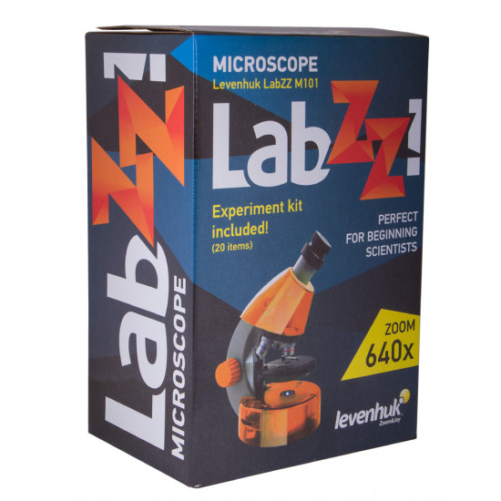 Микроскоп Levenhuk LabZZ M101 Orange (Портокал)