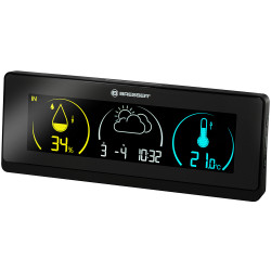 Метеорологична станция Bresser Temeo Life с цветен дисплей черна Метеорологична станция Bresser Temeo Life с цветен дисплей черна