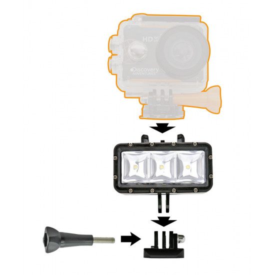 Bresser WP LED Torch for Action Cameras