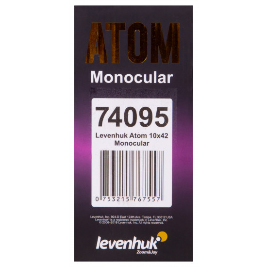 Монокъл Levenhuk Atom 10x42