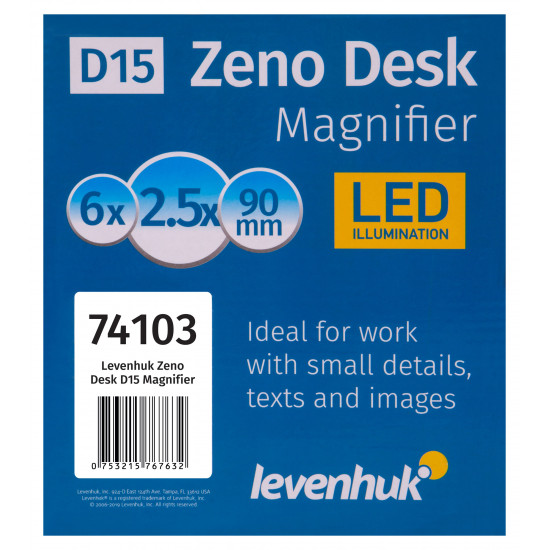 Лупа Levenhuk Zeno Desk D15