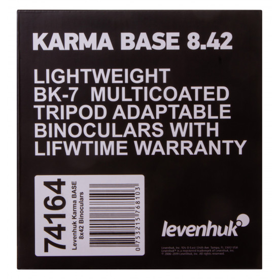 Бинокъл Levenhuk Karma BASE 8x42