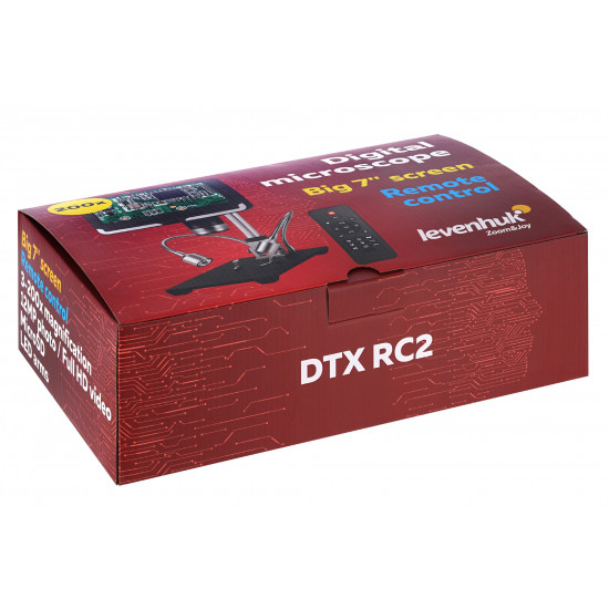 Микроскоп с дистанционно управление Levenhuk DTX RC2