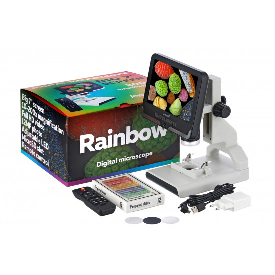 Цифров микроскоп Levenhuk Rainbow DM700 LCD