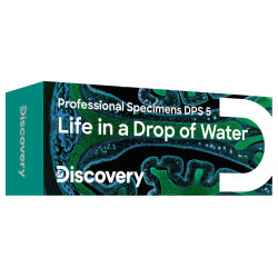 Набор от микропрепарати Discovery Prof DPS 5. „Живот в капка вода“ Набор от микропрепарати Discovery Prof DPS 5. „Живот в капка вода“