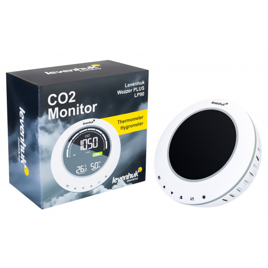 CO2 монитор Levenhuk Wezzer PLUS LP90
