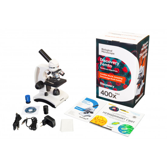 Цифров микроскоп Discovery Femto Polar с книга