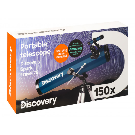 Телескоп Discovery Spark Travel 76 с книга