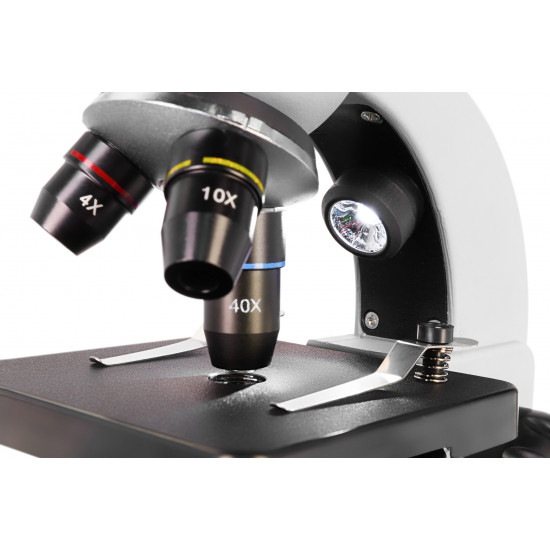 Цифров микроскоп Levenhuk Discovery Nano Polar с книга