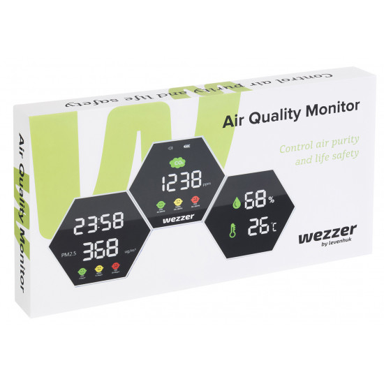 Монитор за качеството на въздуха Levenhuk Wezzer Air PRO DM50
