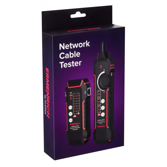 Тестер за мрежови кабели Ermenrich NetGeeks NP35