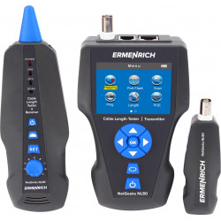 Тестер за дължина на кабели Ermenrich NetGeeks NL80 Тестер за дължина на кабели Ermenrich NetGeeks NL80