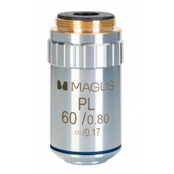 Обектив MAGUS MP60 60х/0,80 ∞/0,17 Infinity Plan Обектив MAGUS MP60 60х/0,80 ∞/0,17 Infinity Plan