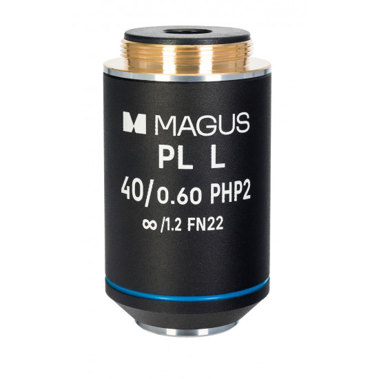 Обектив MAGUS 40HP 40х/0,60 Plan L phase PHP2 ∞/1,2 WD 3,5 mm