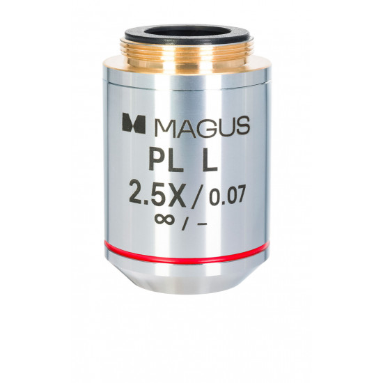 Обектив MAGUS SFR2 2,5х/0,07 Plan L Pol ∞/- Обектив MAGUS SFR2 2,5х/0,07 Plan L Pol ∞/-
