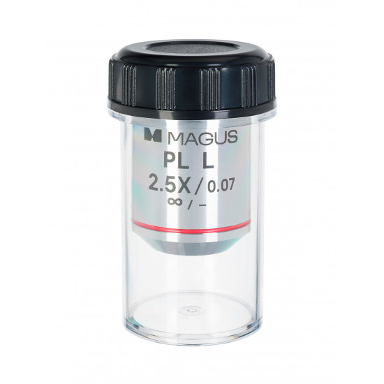 Обектив MAGUS SFR2 2,5х/0,07 Plan L Pol ∞/- Обектив MAGUS SFR2 2,5х/0,07 Plan L Pol ∞/-