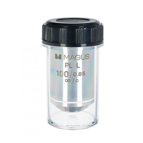 Обектив MAGUS SFR100 DRY 100х/0,85 Plan L Pol ∞/0 Обектив MAGUS SFR100 DRY 100х/0,85 Plan L Pol ∞/0