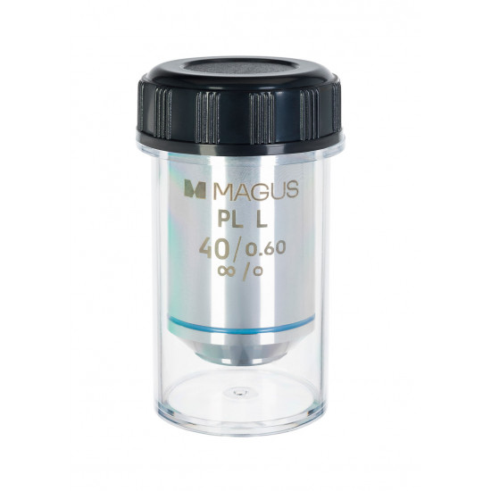 Обектив MAGUS 40PLL 40х/0,60 Plan L WD 3,98 mm Обектив MAGUS 40PLL 40х/0,60 Plan L WD 3,98 mm
