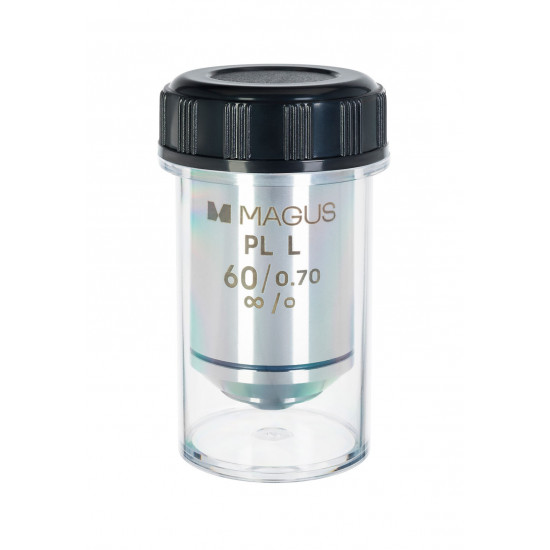 Обектив MAGUS 60PLL 60х/0,70 Plan L WD 2,08 mm Обектив MAGUS 60PLL 60х/0,70 Plan L WD 2,08 mm