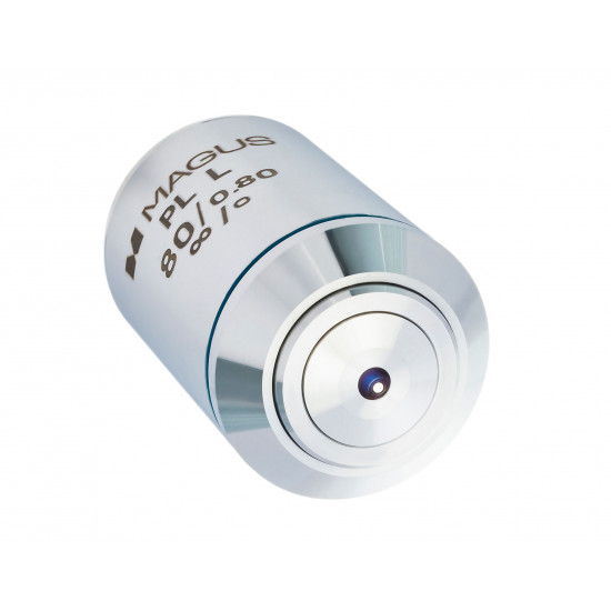 Обектив MAGUS 80PLL 80х/0,80 Plan L WD 1,25 mm Обектив MAGUS 80PLL 80х/0,80 Plan L WD 1,25 mm