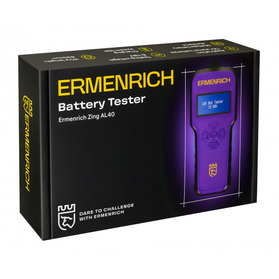 Тестер за акумулатори Ermenrich Zing AL40