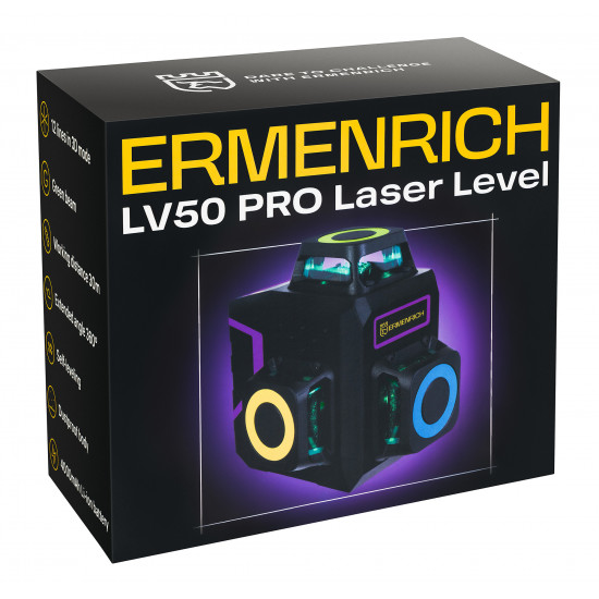 Лазерен нивелир Ermenrich LV50 PRO
