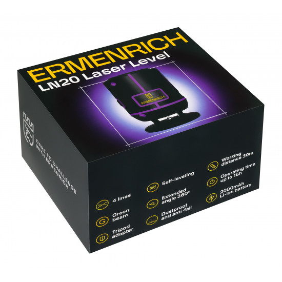 Лазерен нивелир Ermenrich LN20