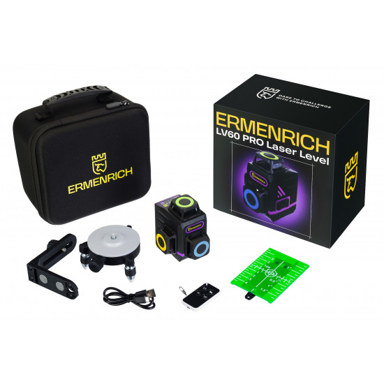 Лазерен нивелир Ermenrich LV60 PRO Лазерен нивелир Ermenrich LV60 PRO