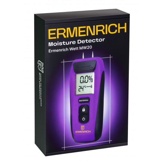 Детектор за влага Ermenrich Wett MW20 Детектор за влага Ermenrich Wett MW20