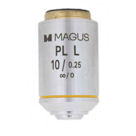 Обектив MAGUS 10PLL 10х/0,25 Plan L WD 5,00 mm