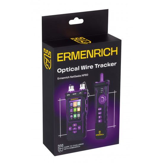 Оптичен търсач за кабели Ermenrich NetGeeks NP60