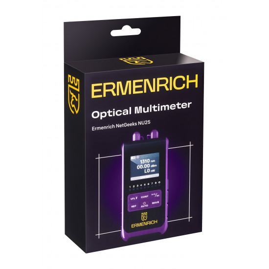 Оптичен мултиметър Ermenrich NetGeeks NU25