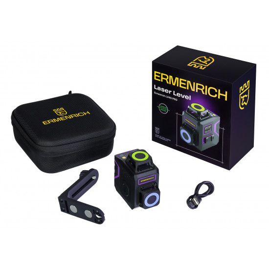 Лазерен нивелир Ermenrich PRO LV40