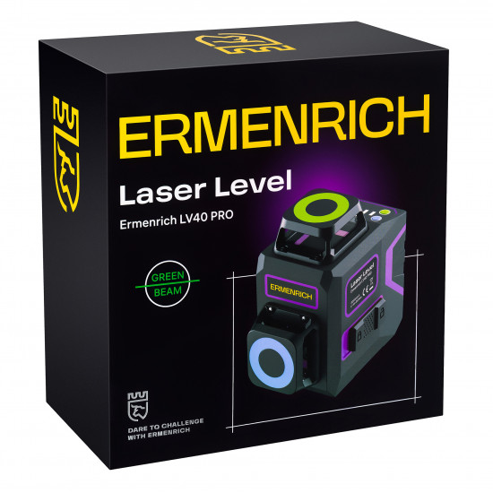 Лазерен нивелир Ermenrich PRO LV40