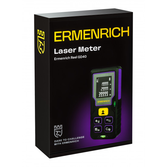 Лазерен измерител Ermenrich Reel PLUS GD40