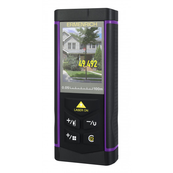 Лазерен измерител Ermenrich PRO LR100, с камера