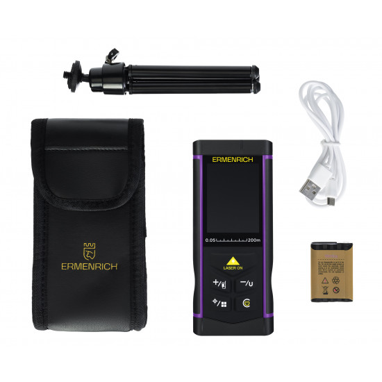 Лазерен измерител Ermenrich PRO LR200, с камера Лазерен измерител Ermenrich PRO LR200, с камера