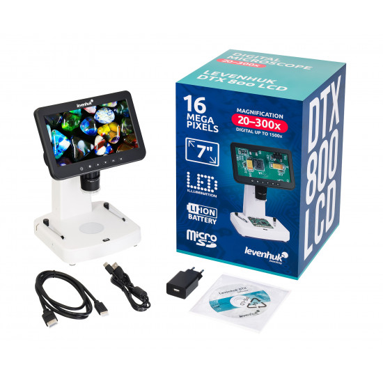 Цифров микроскоп Levenhuk DTX 800 LCD Цифров микроскоп Levenhuk DTX 800 LCD